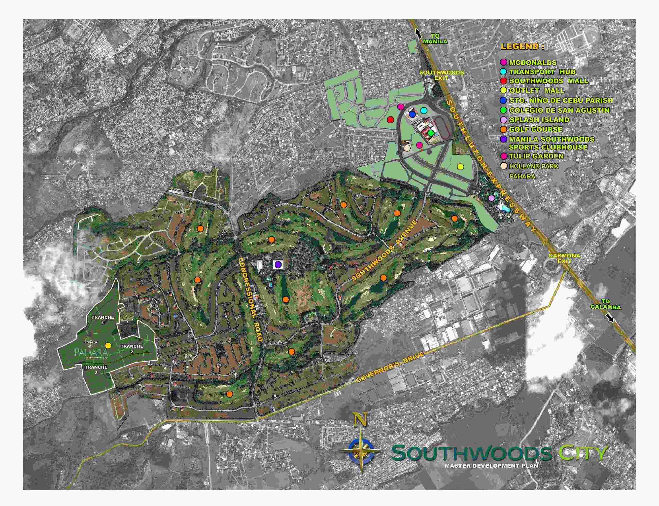 southwoods city master development plan