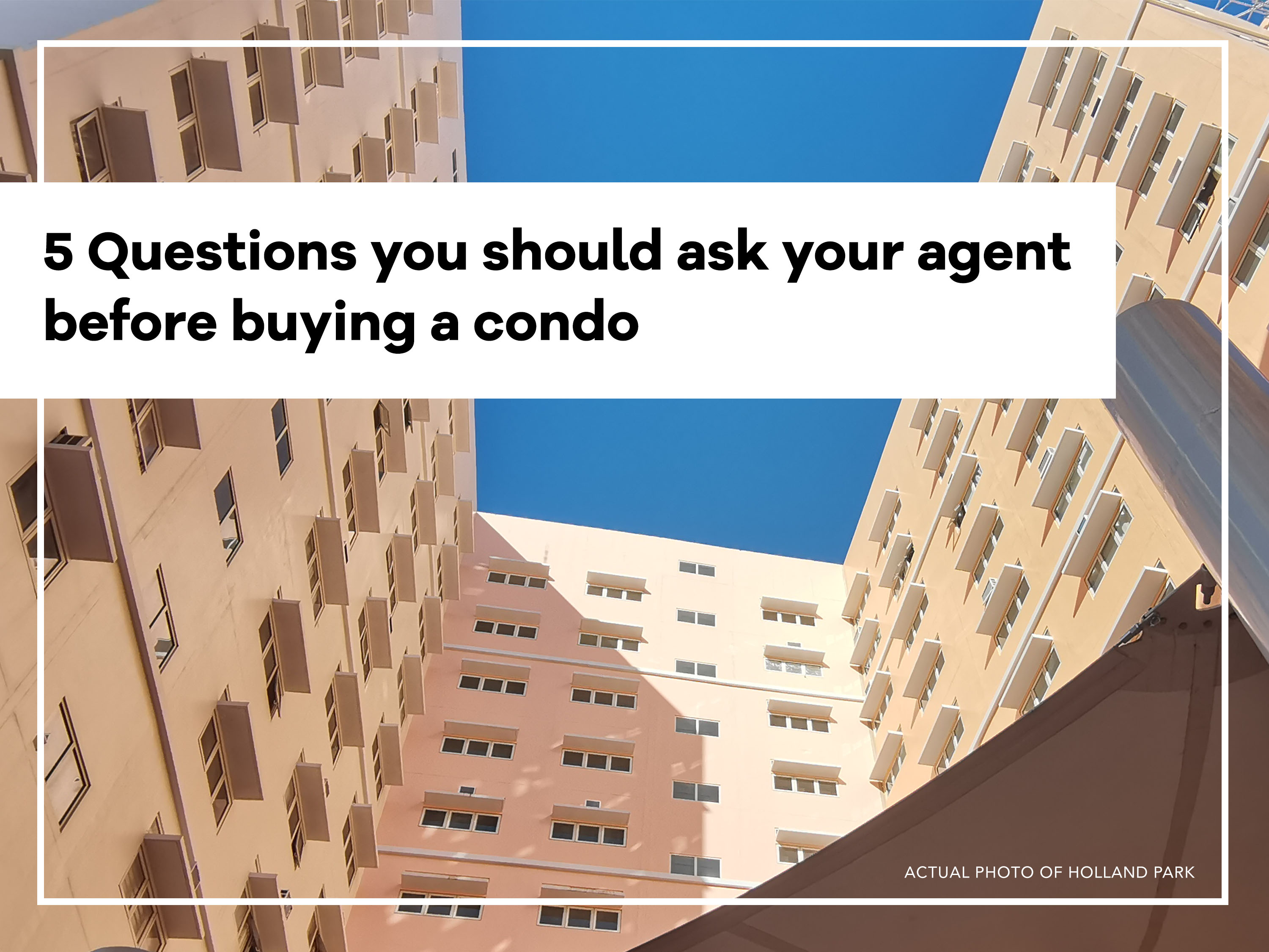 questions to ask before buying a condo