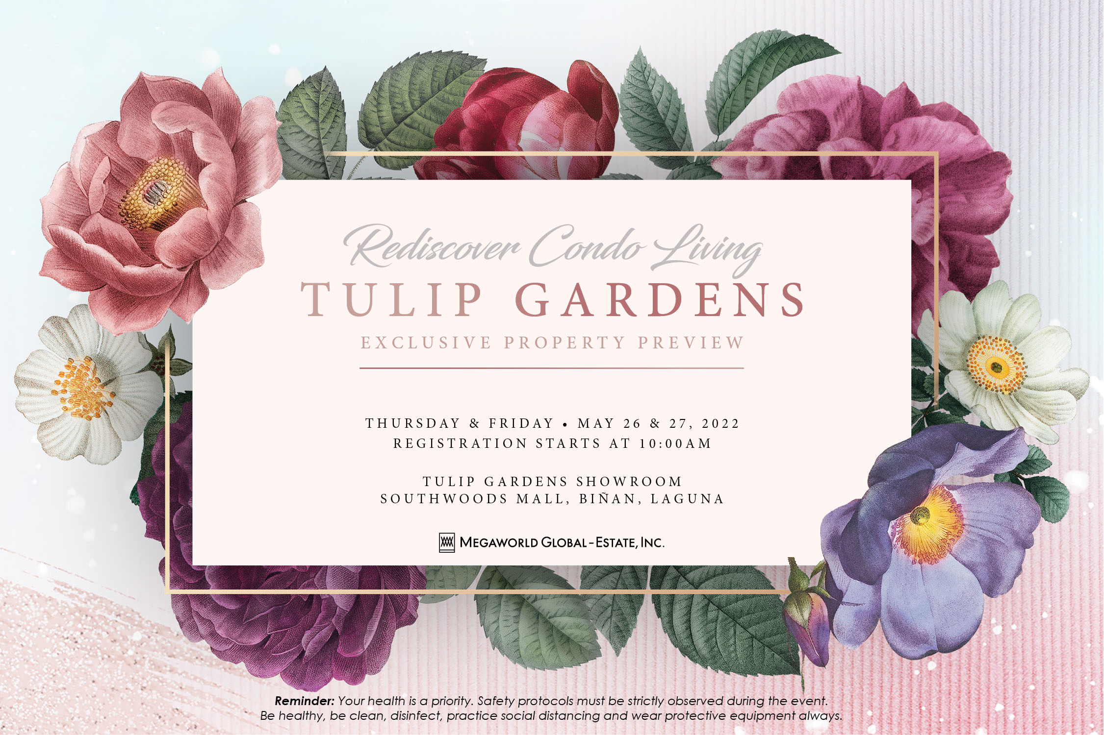 tulip gardens invitation